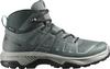 Salomon EXTEND 2 MID Wanderschuhe Damen - sedona sage-wrought iron-oil blue