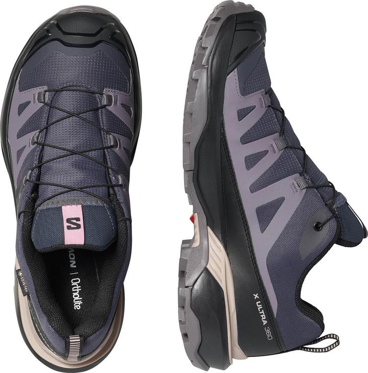 Salomon Salomon X ULTRA 360 Wanderschuhe Damen - nine iron-excalibur-shadow gray - 0 | SportScheck