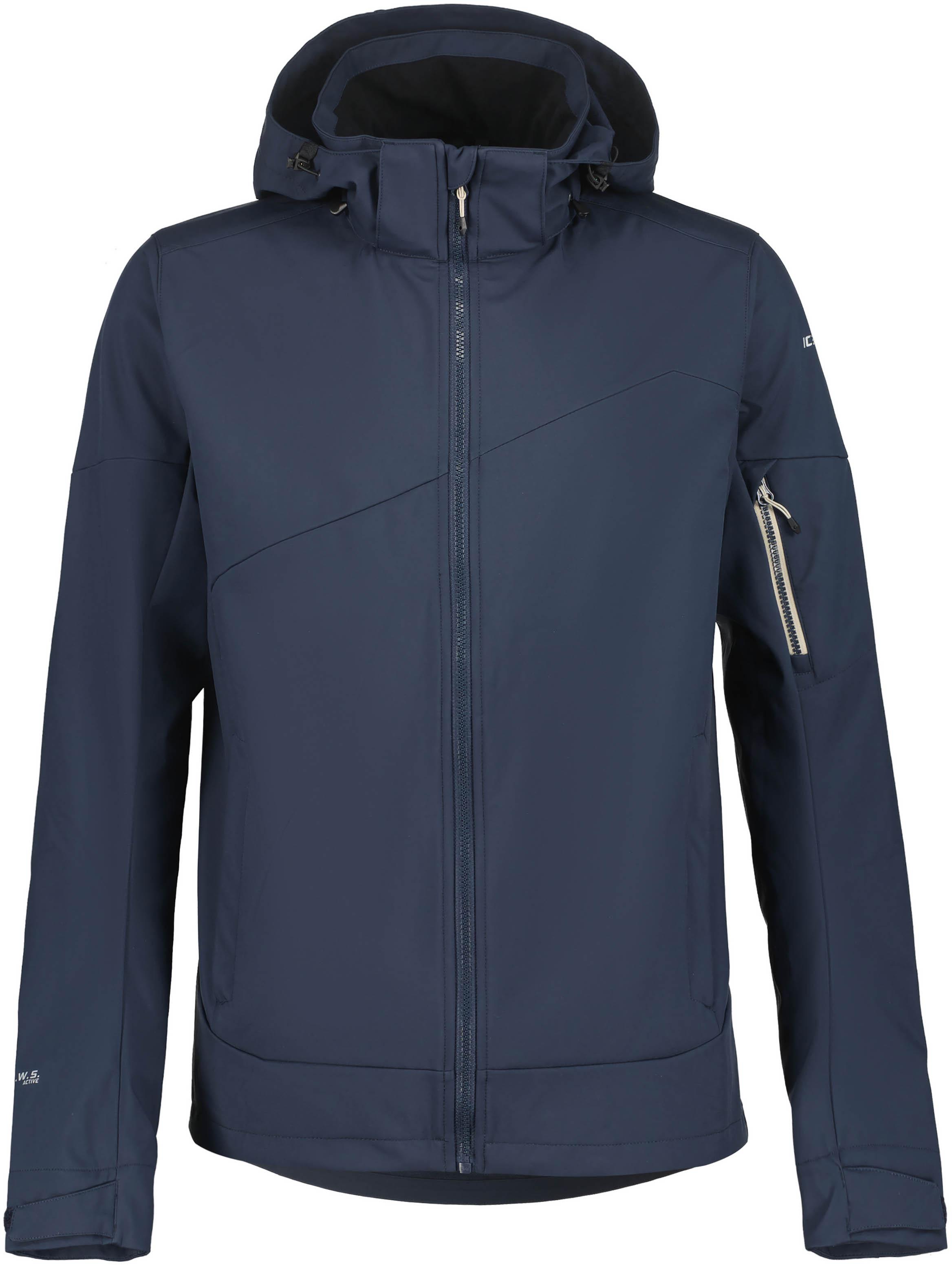 icepeak Softshelljacke 15.000 mm Atmungsaktiv Blau