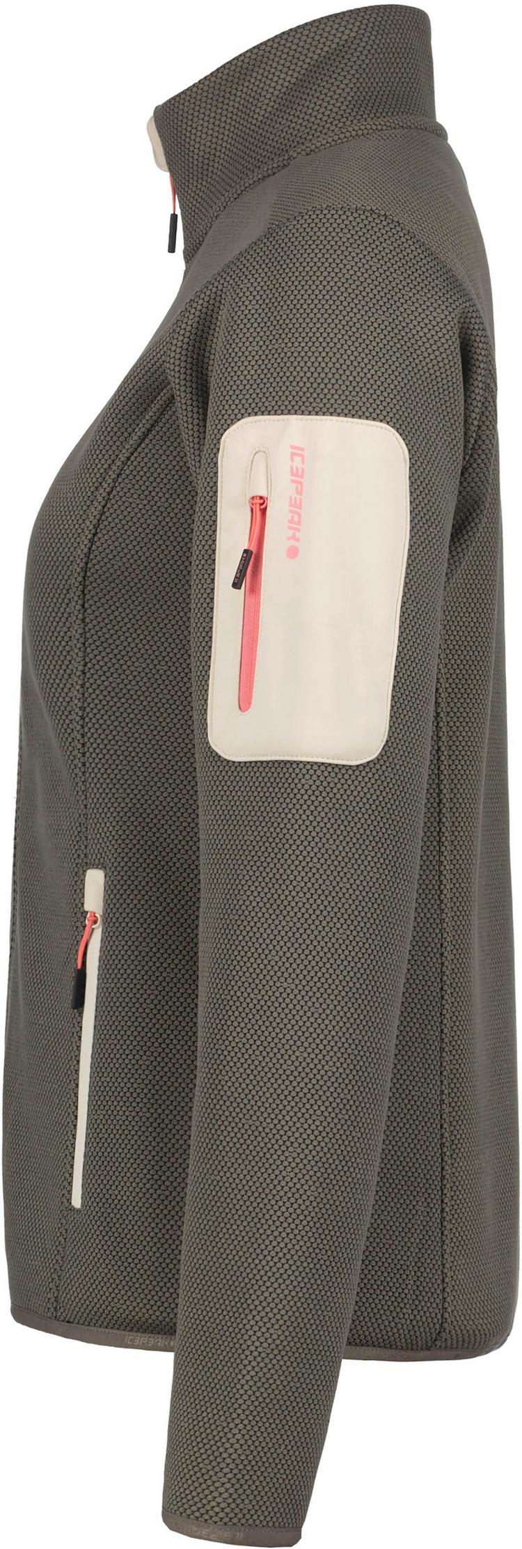 ICEPEAK ICEPEAK BOWERSVILLE Fleecejacke Damen - granit - 0 | SportScheck