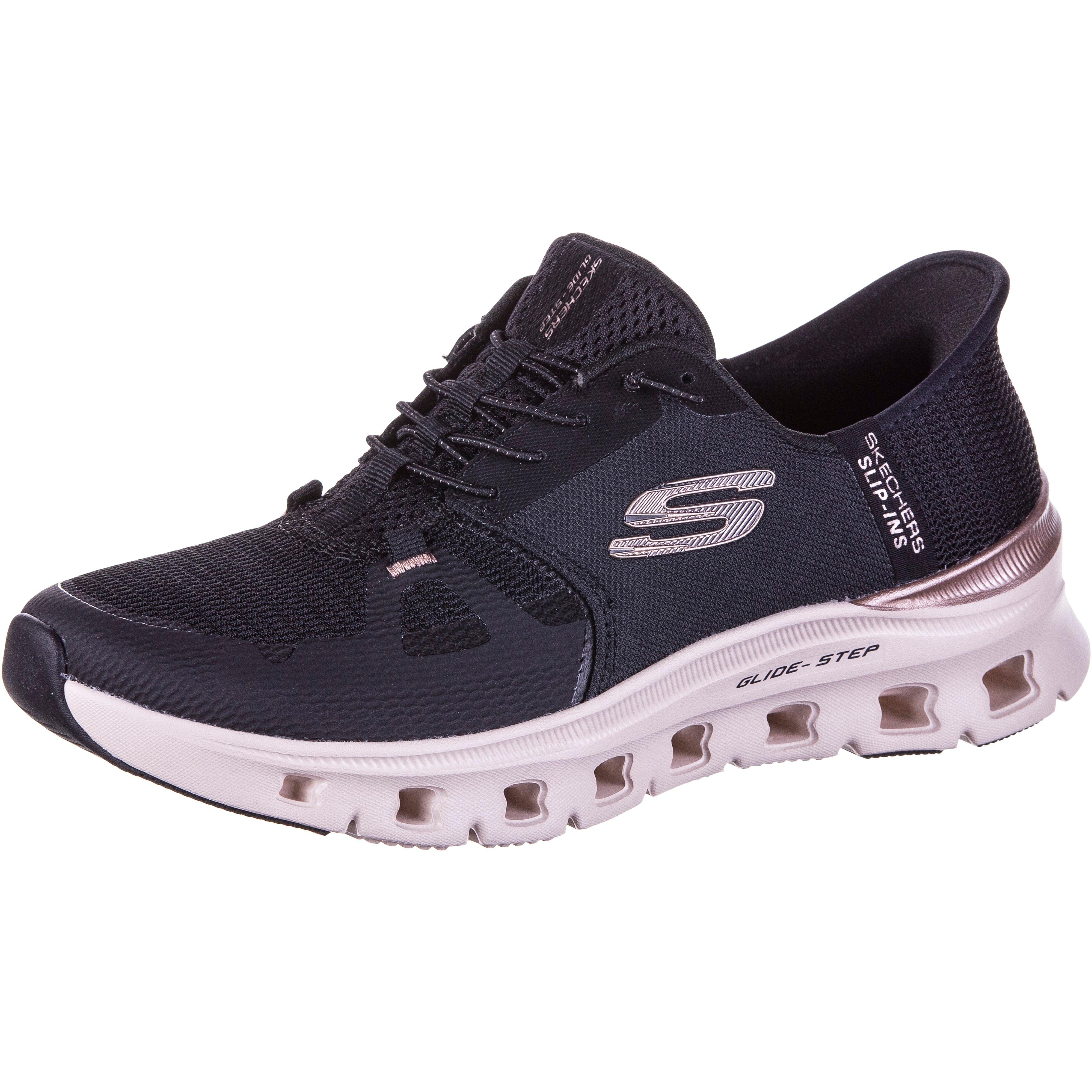 Skechers Sneakers Glide-Step Mesh-Synthetik Schwarz