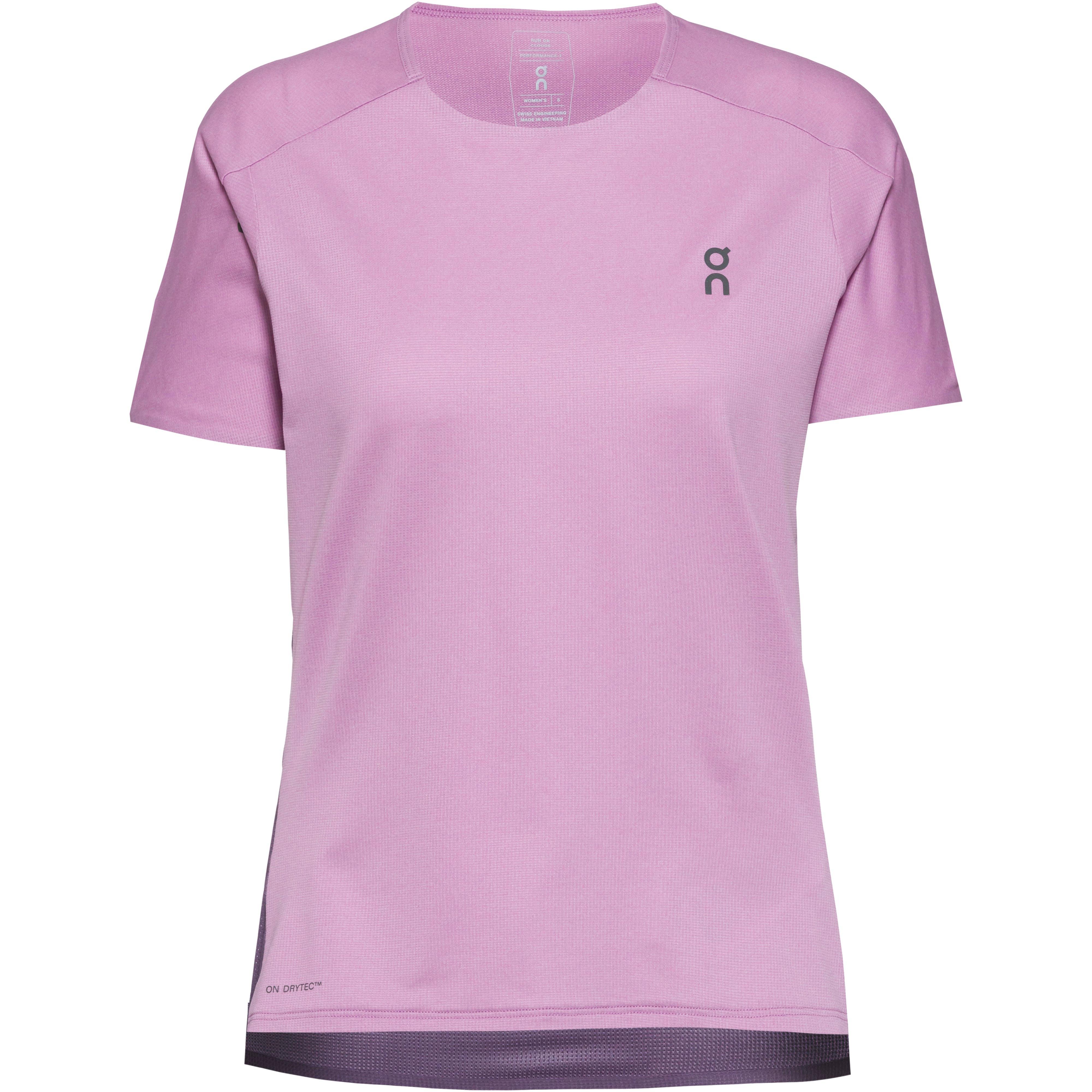 On Laufshirt Performance-T Polyester Gelb