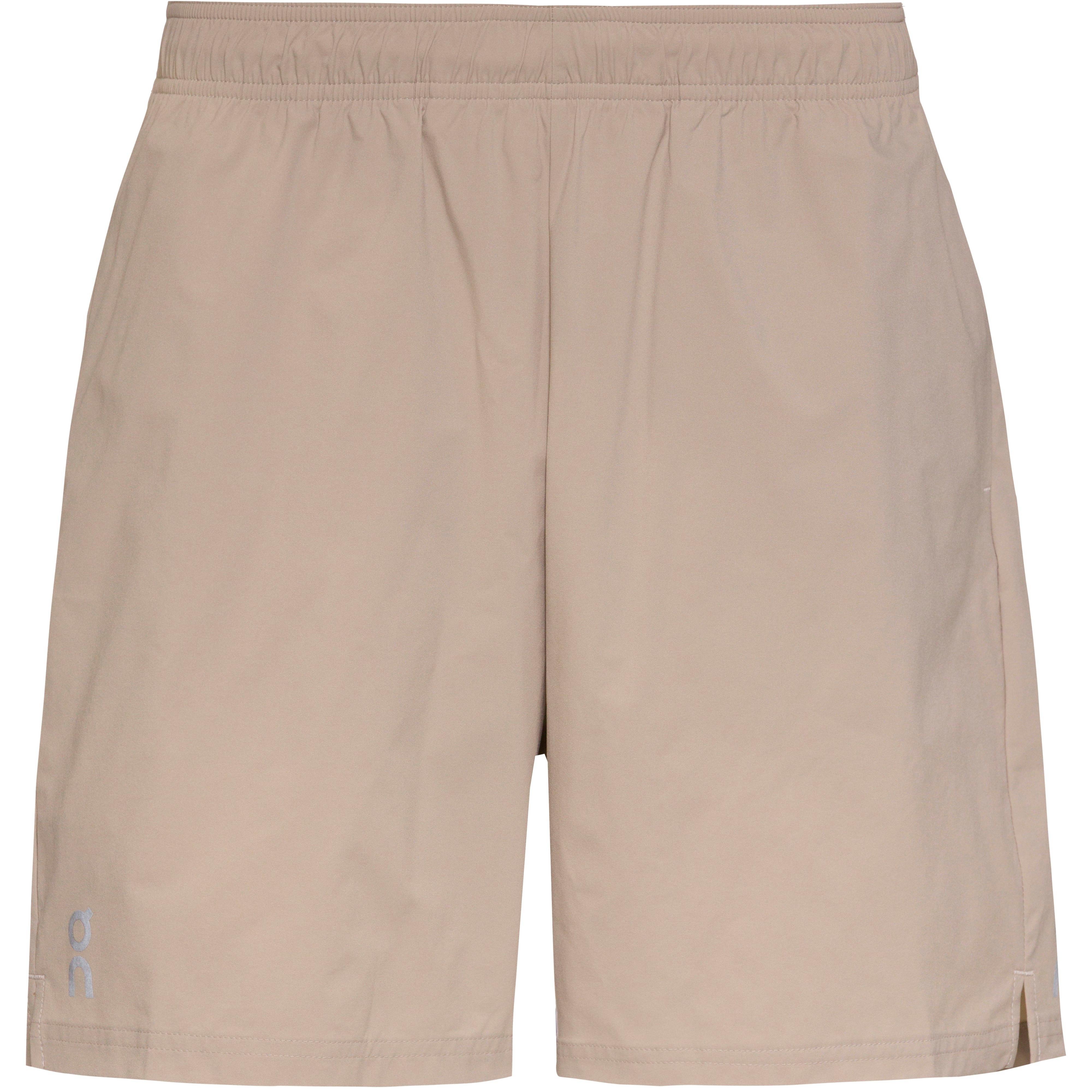 On Funktionsshorts Core 7" Polyester-Beige