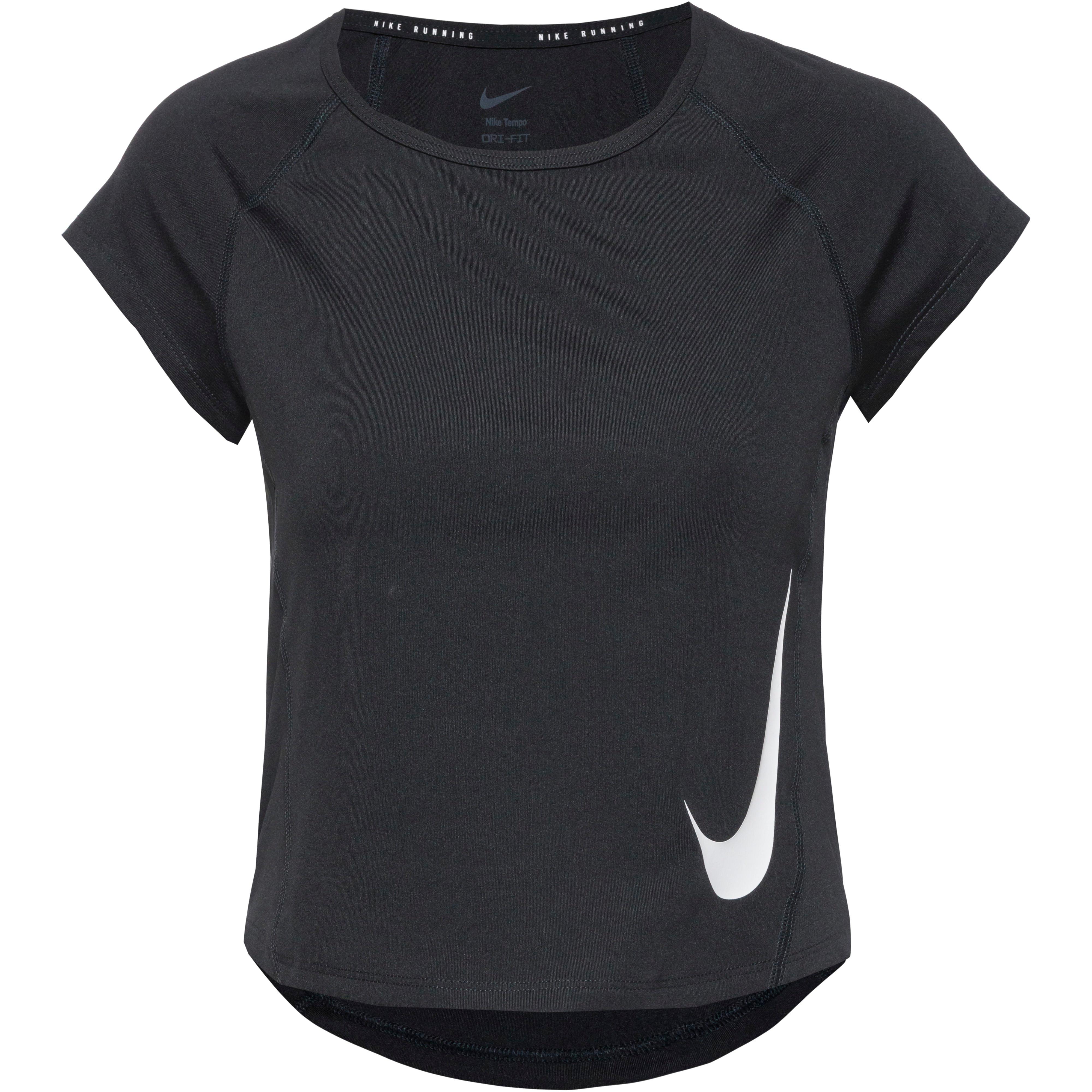 Nike Funktionsshirt Tempo Dri-FIT Schwarz