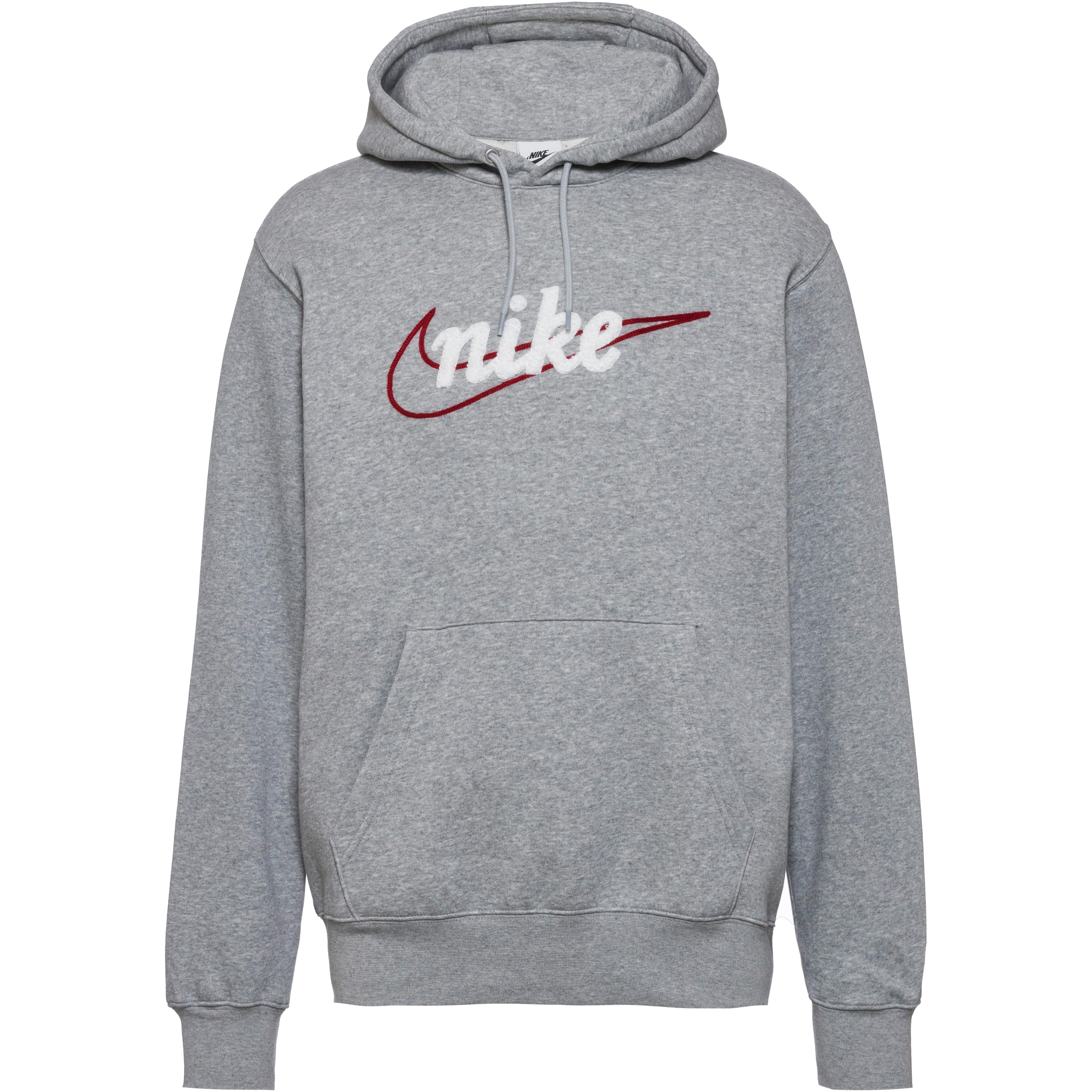 Nike Club Hoodie Baumwolle-Polyester Grau