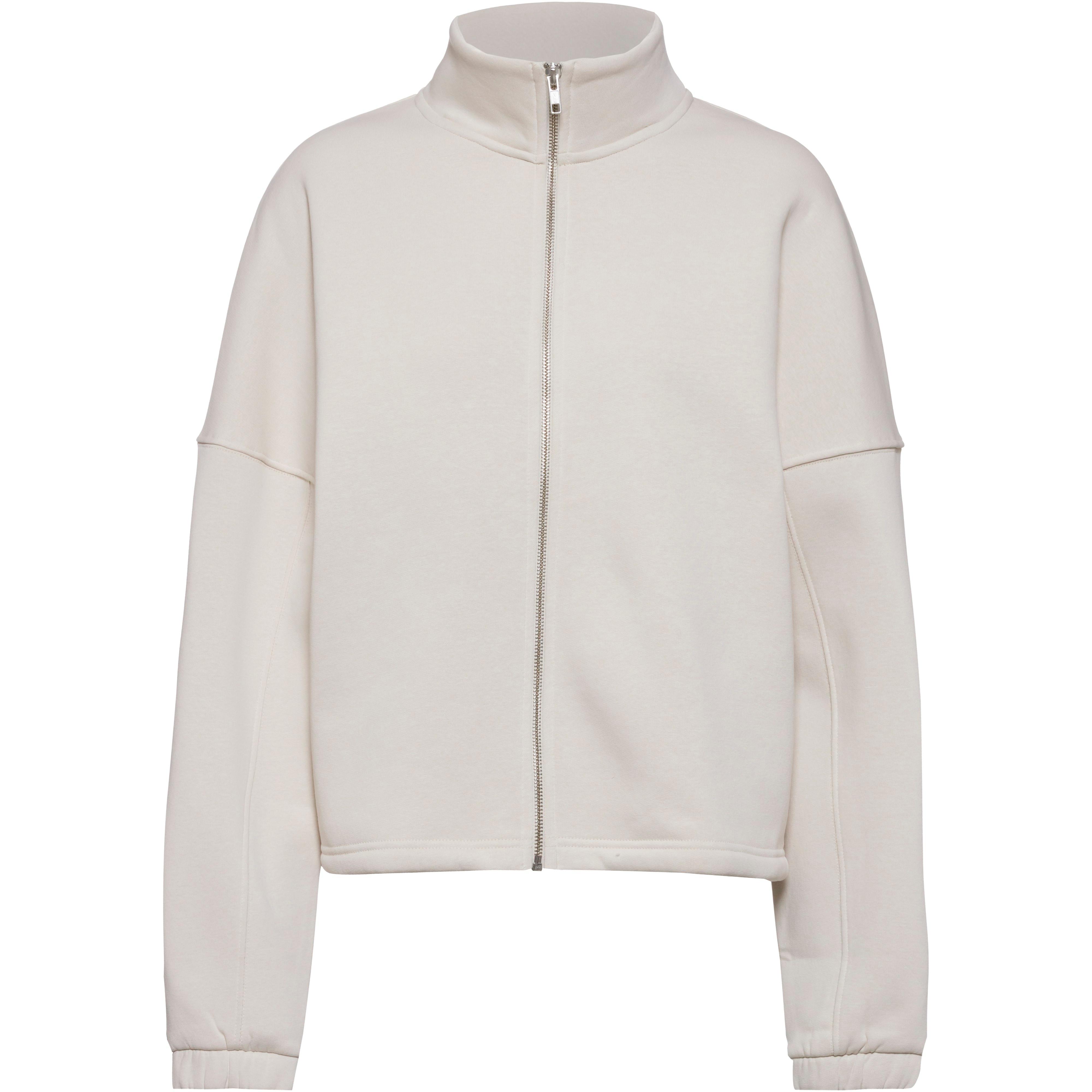 AIM'N Sweatshirt Plüschprint Loose Fit Baumwolle-Polyester Beige