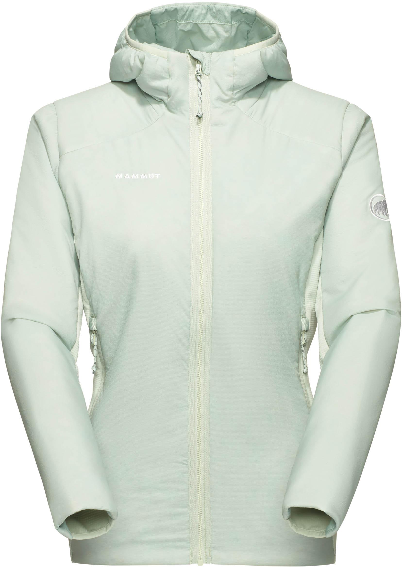 mammut Hybrid Rime Light Hoodie Fleecematerial Schwarz