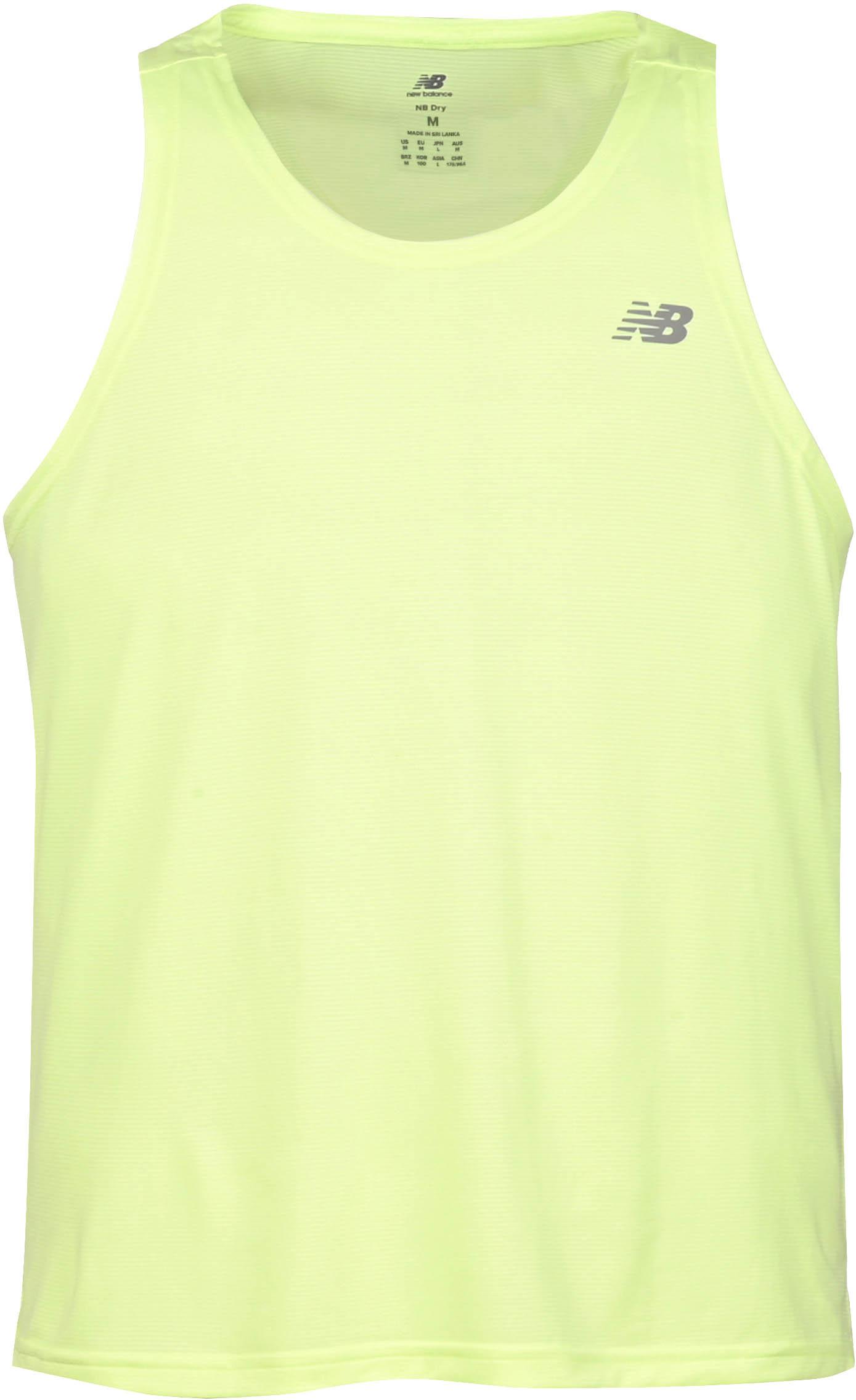 New Balance Funktionstank Leicht Polyester Gelb