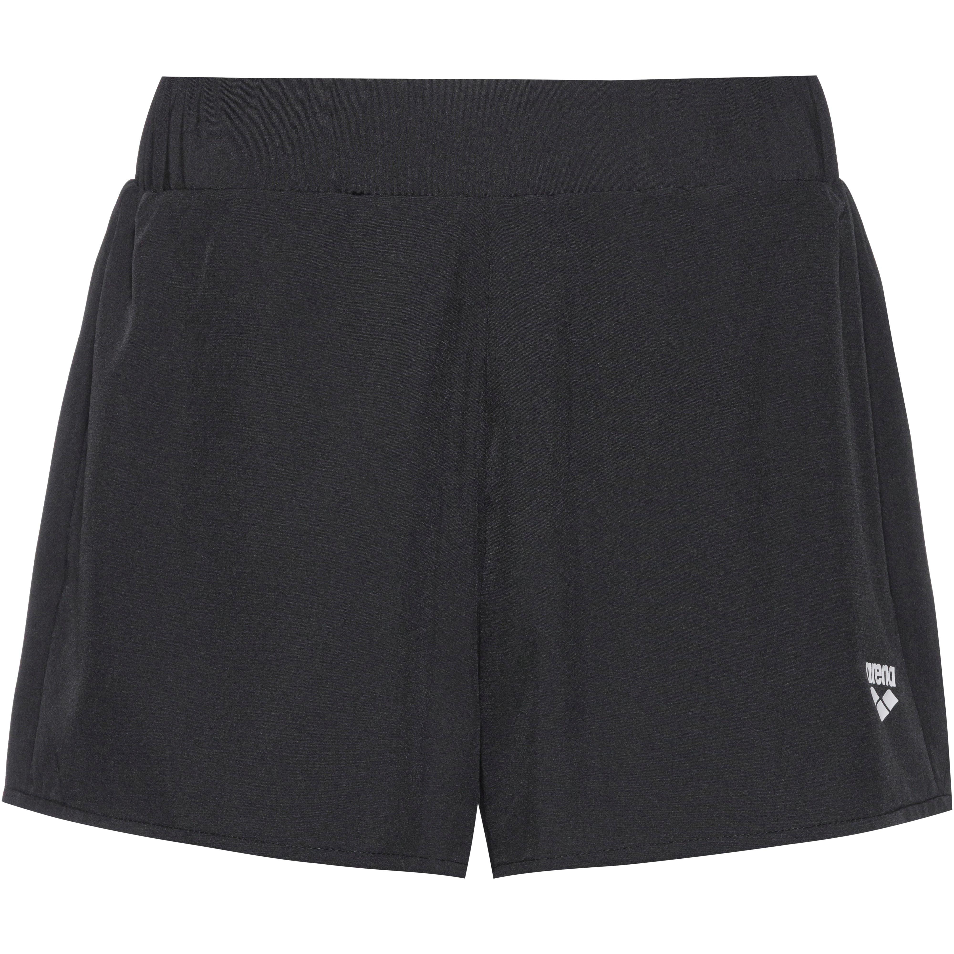 Arena Shorts Quick-Dry Polyester-Elastan Schwarz
