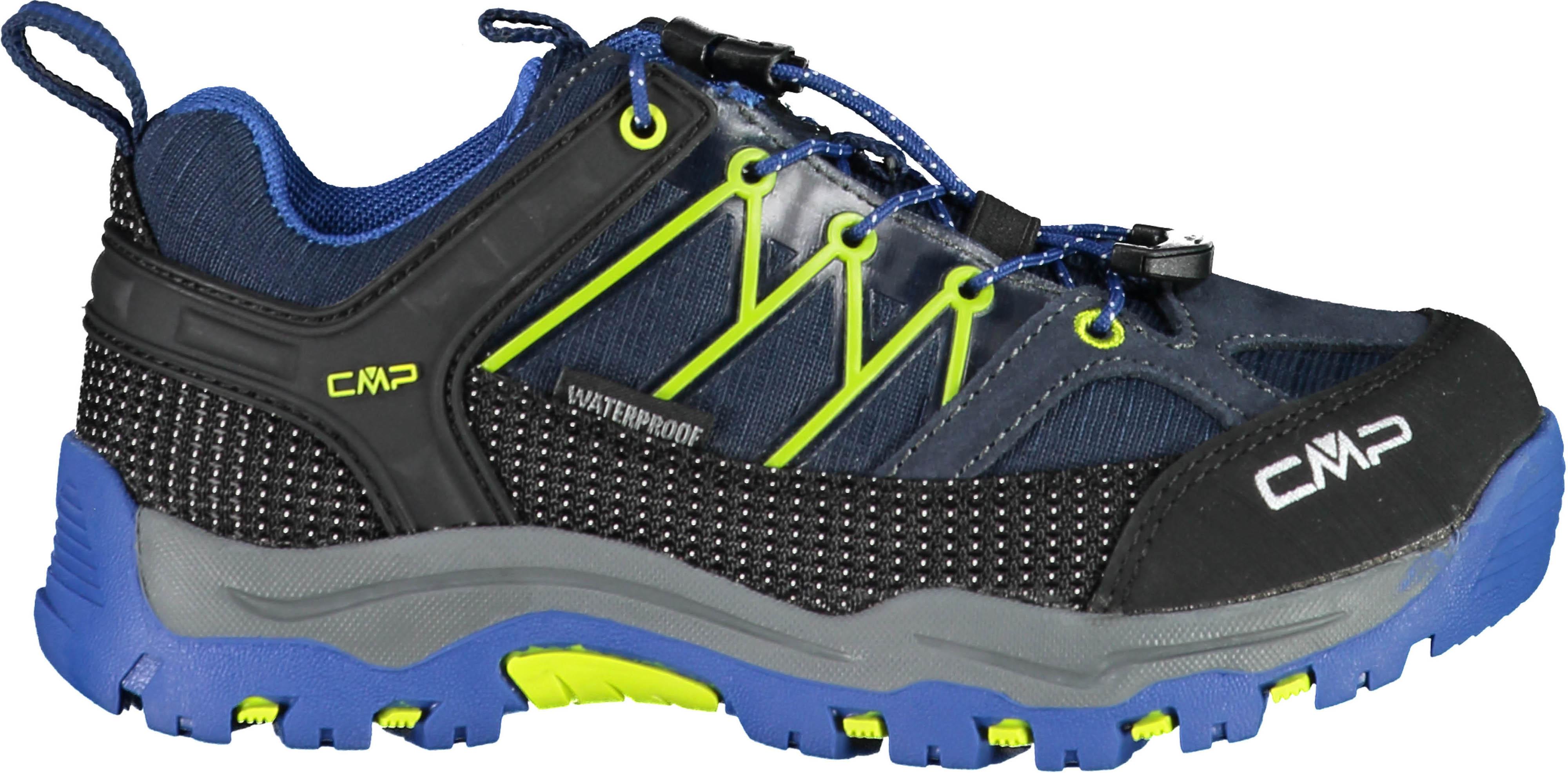 Cmp Unisex Blau Rigel Low Wp Wanderschuhe - Größe Größe 35 Kinder