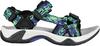 CMP Hamal Outdoorsandalen Kinder - b.blue-verde fluo