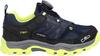 CMP KIRUNA FITGO WP Wanderschuhe Kinder - b.blue-yellow fluo