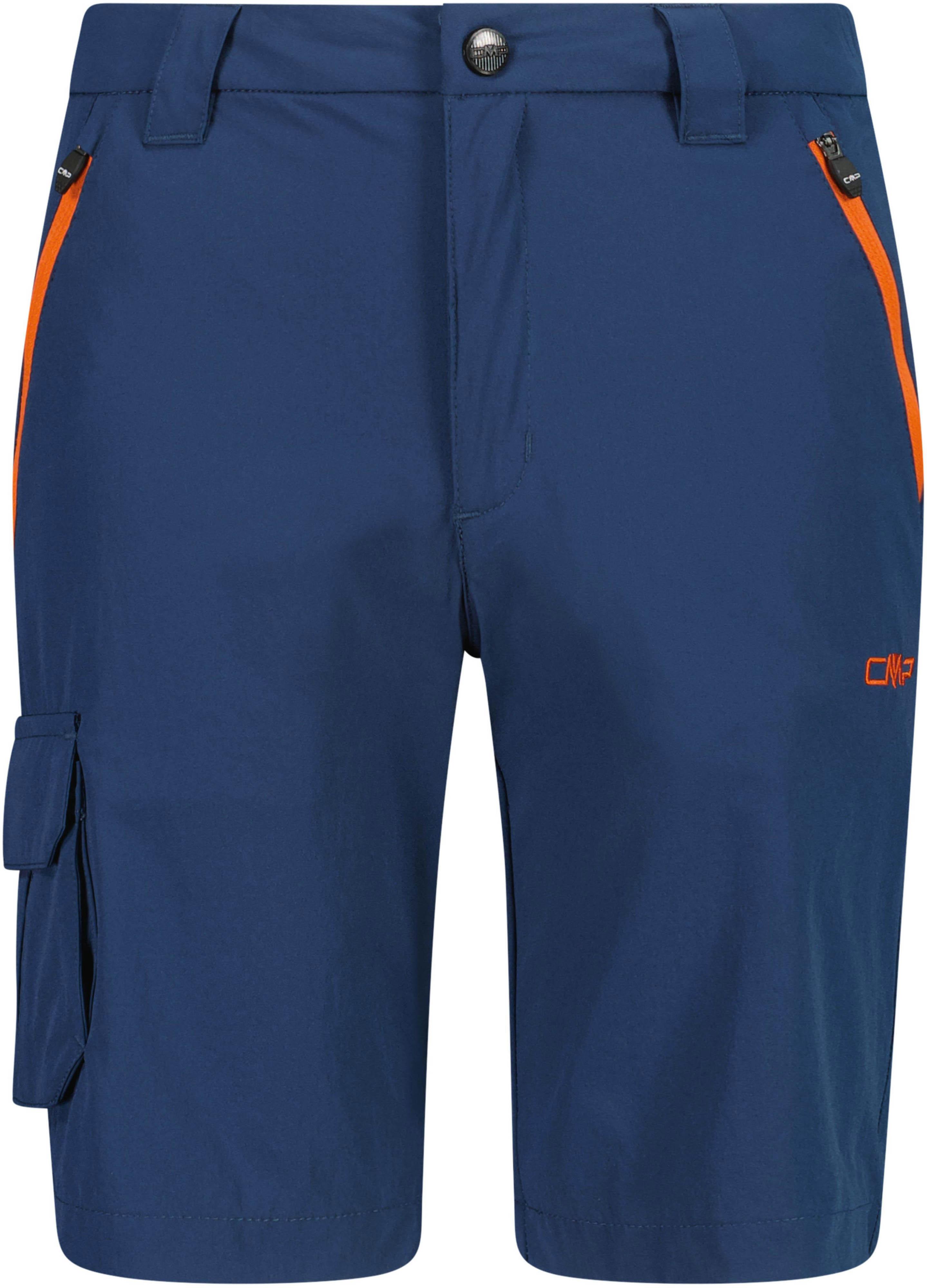 CMP Bermuda Wanderhose Knielang 4-Wege Stretch Blau