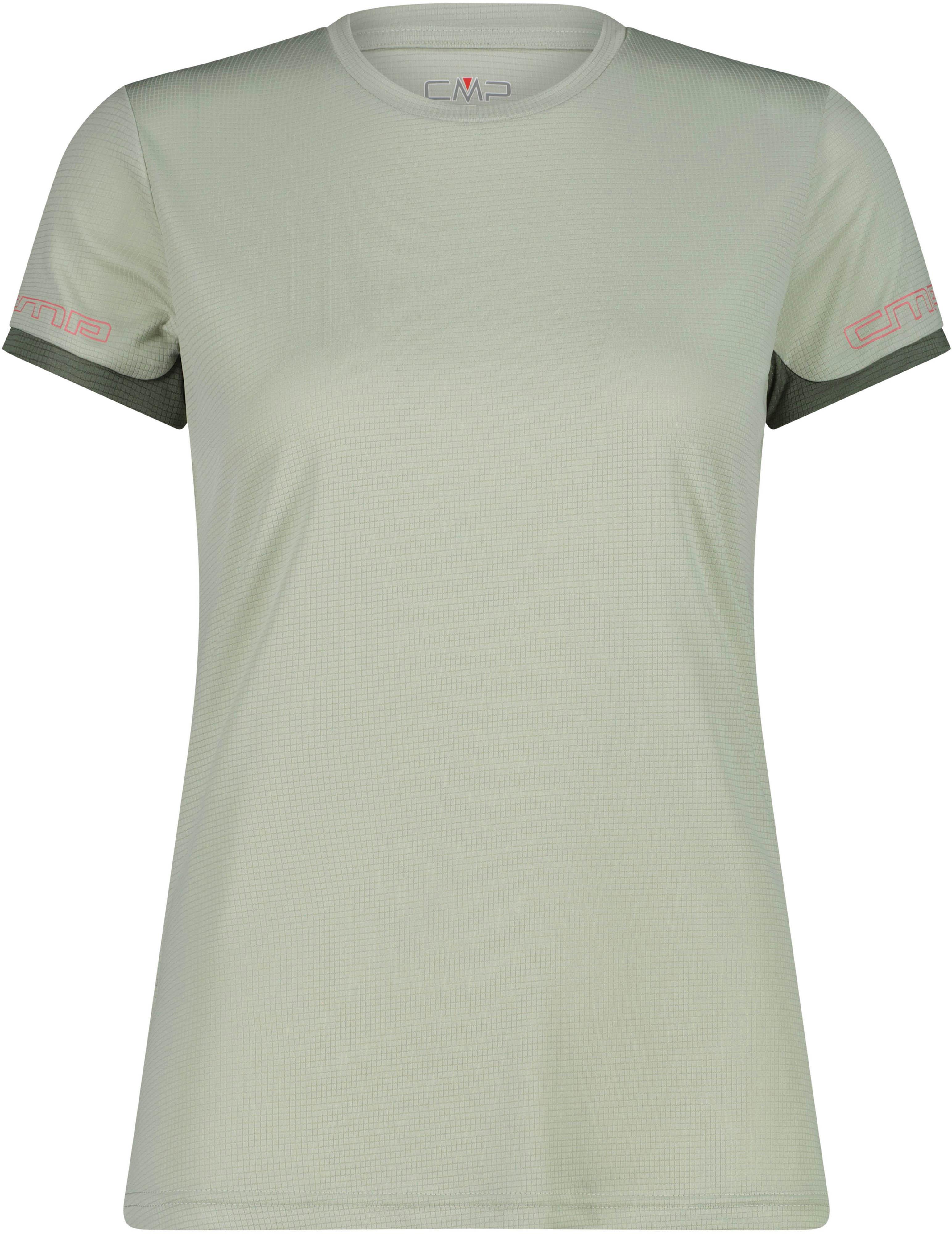 CMP Funktionsshirt Rundhals Logodetail Rot