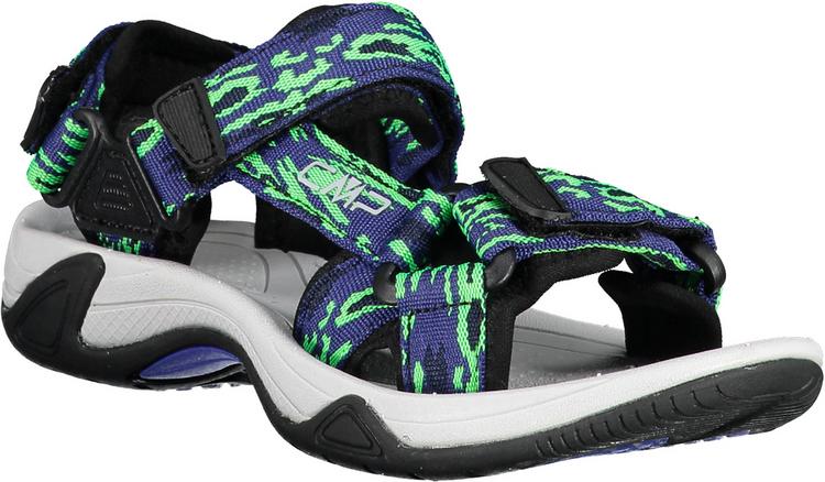 CMP CMP Hamal Outdoorsandalen Kinder - b.blue-verde fluo - 3 | SportScheck