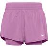 Nike One Funktionsshorts Damen - lt magenta-white