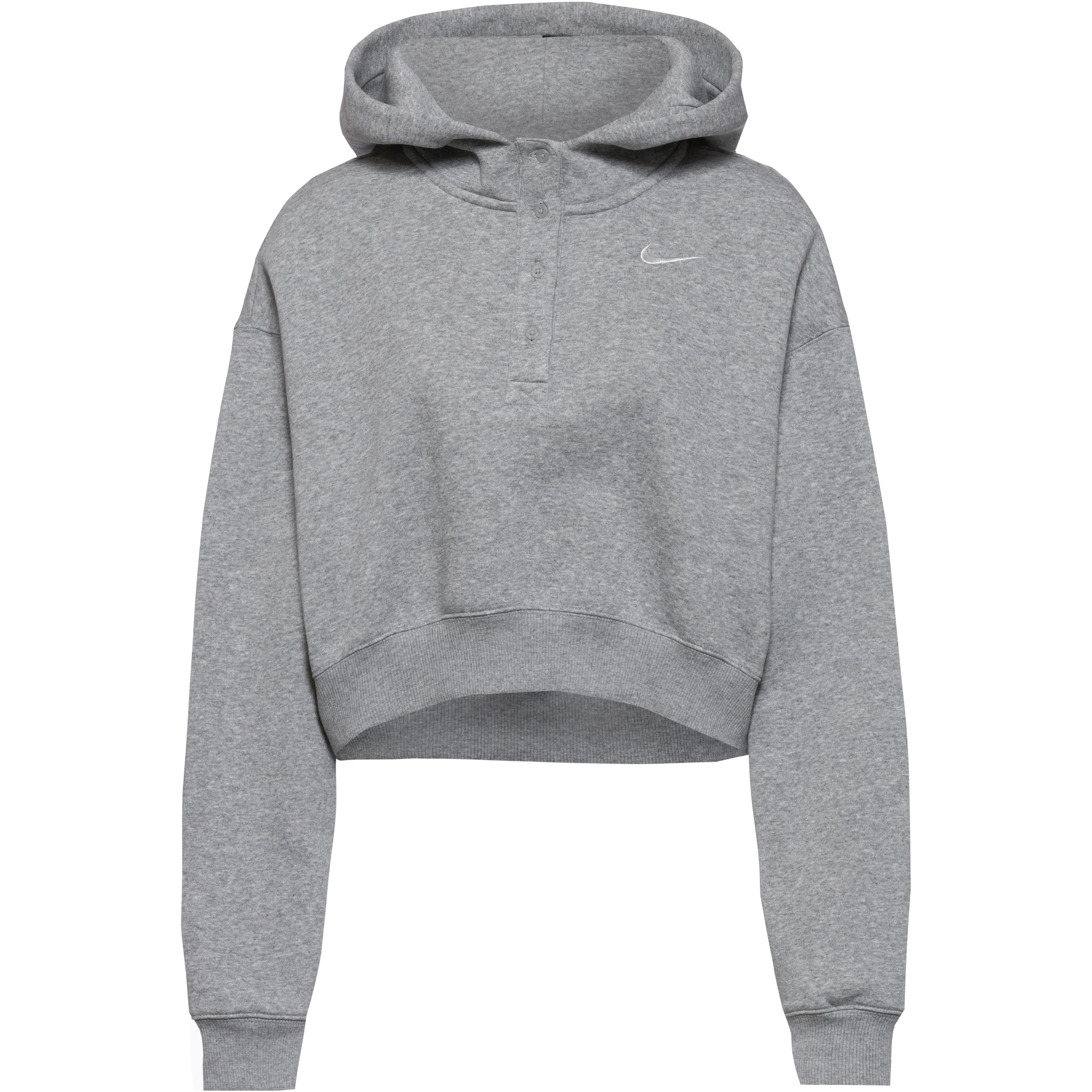 Nike Oversized Sweatshirt Baumwolle-Polyester Grau