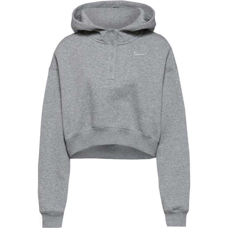 Nike Nike Phoenix Sweatshirt Damen - dk grey heather-base grey-sail - 0 | SportScheck