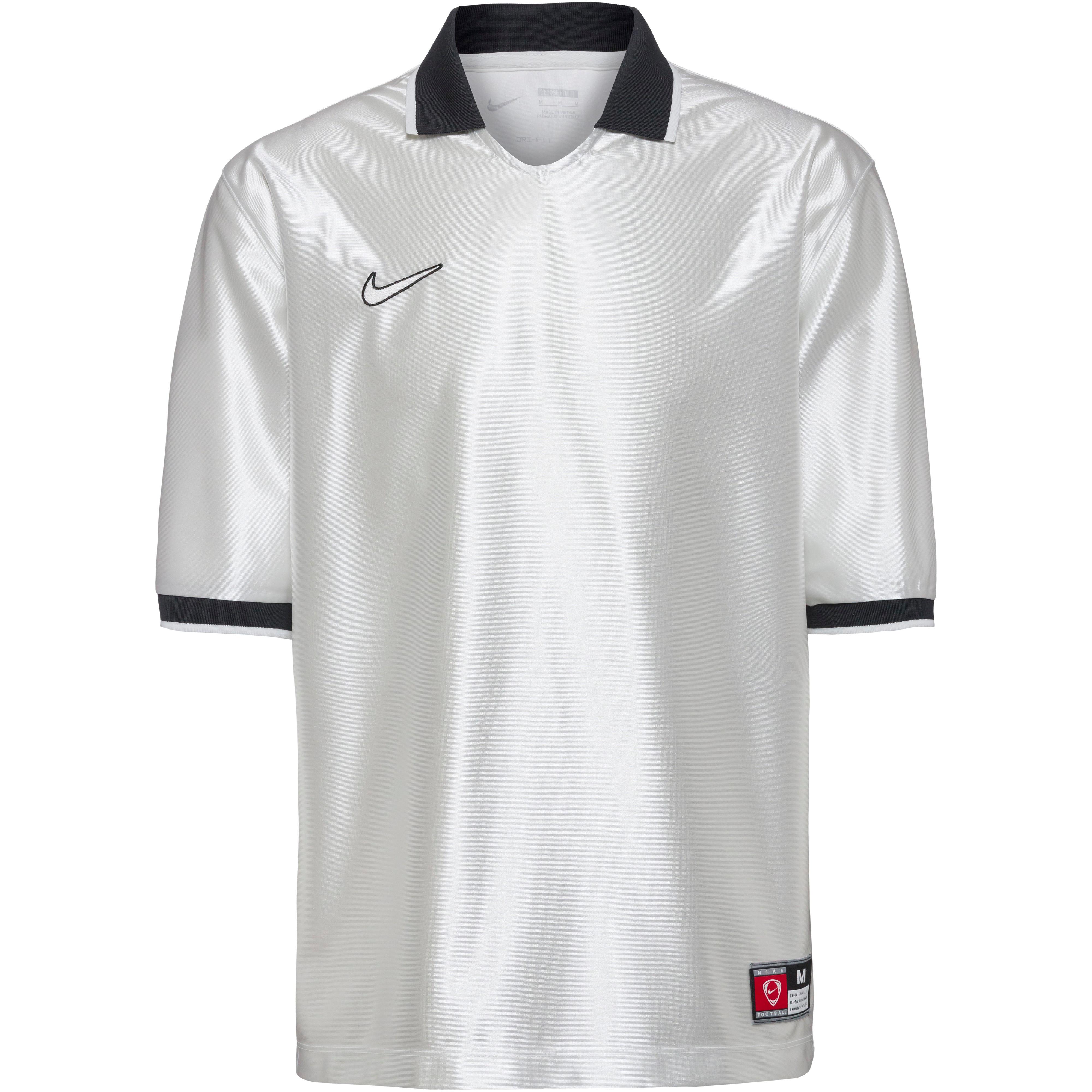 Nike Funktionsshirt Hemdkragen Dri-Fit Polyester Weiss