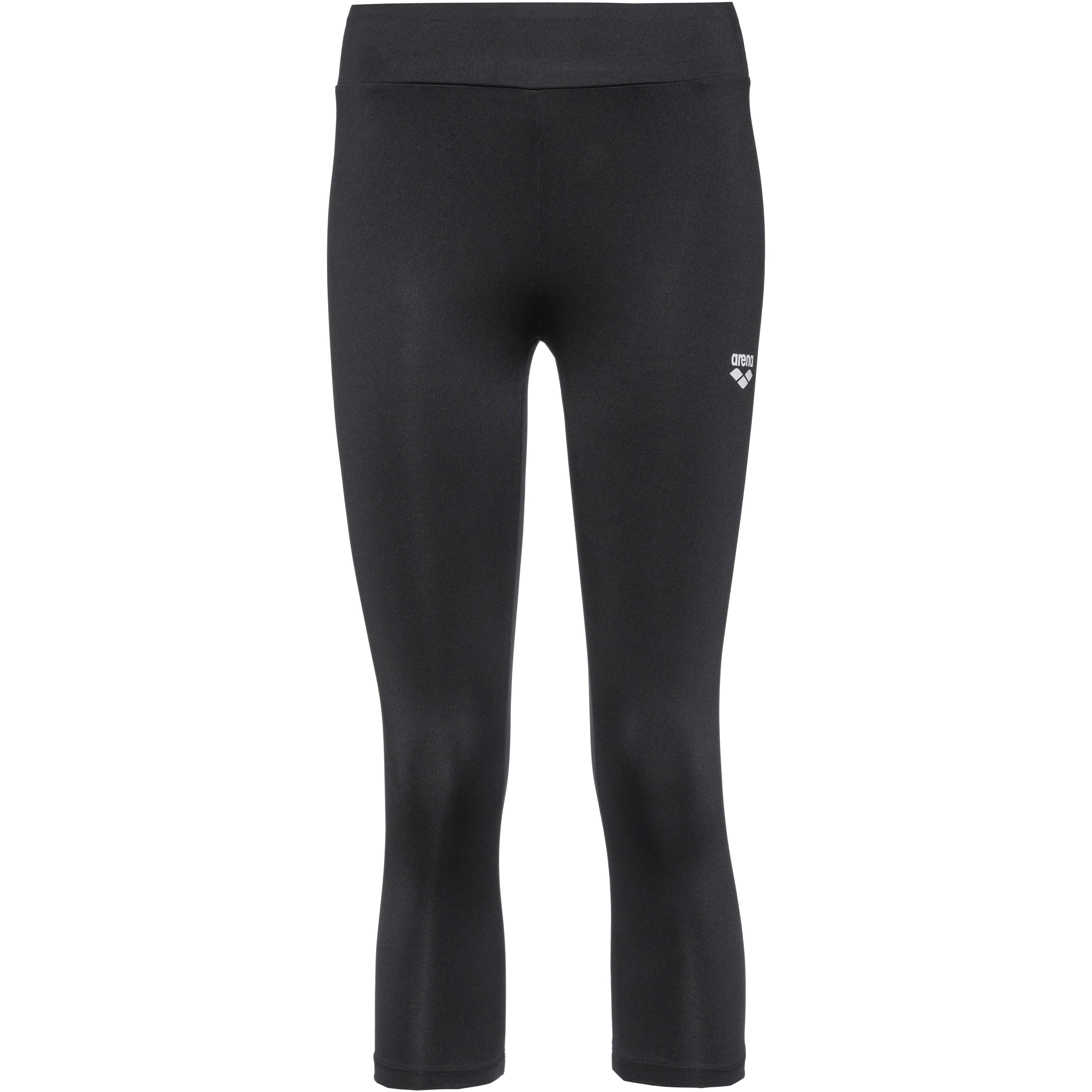 Arena Tights 3/4 Lange Dry Skin® Polyester-Elastan Schwarz