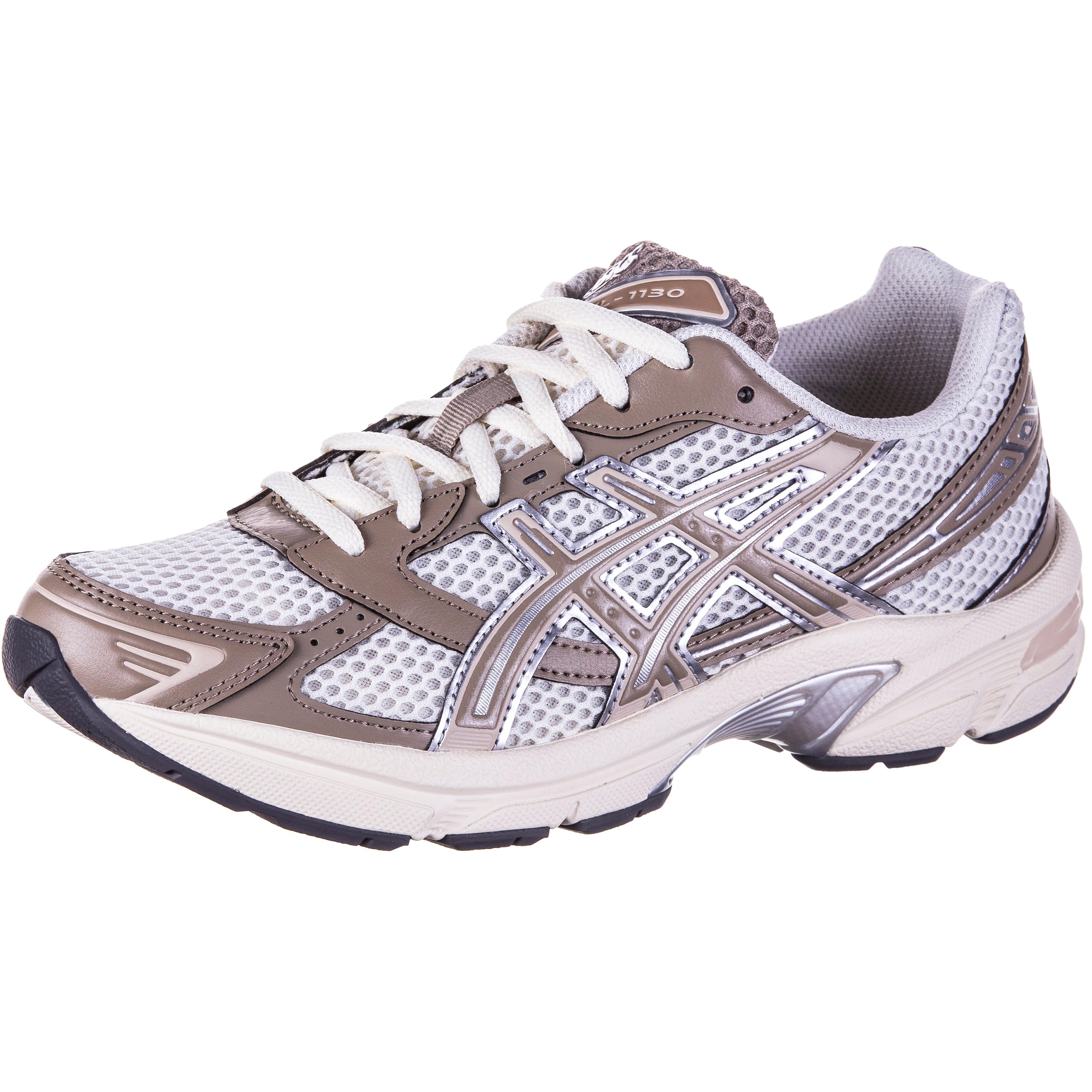 ASICS Sneaker Damen Retro Gel Dämpfung Mesh Overlays Beige