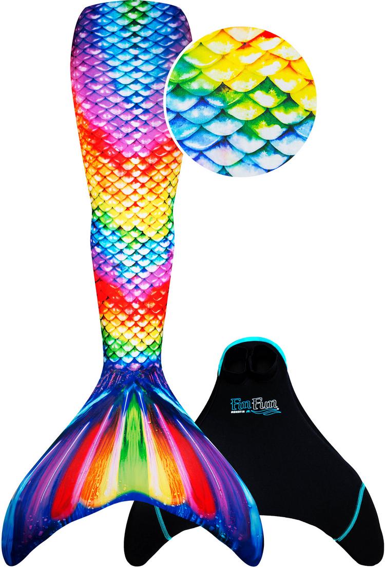 Fin Fun Fin Fun Mermaidens Original Flossen M&auml;dchen - rainbow reef - 0 | SportScheck