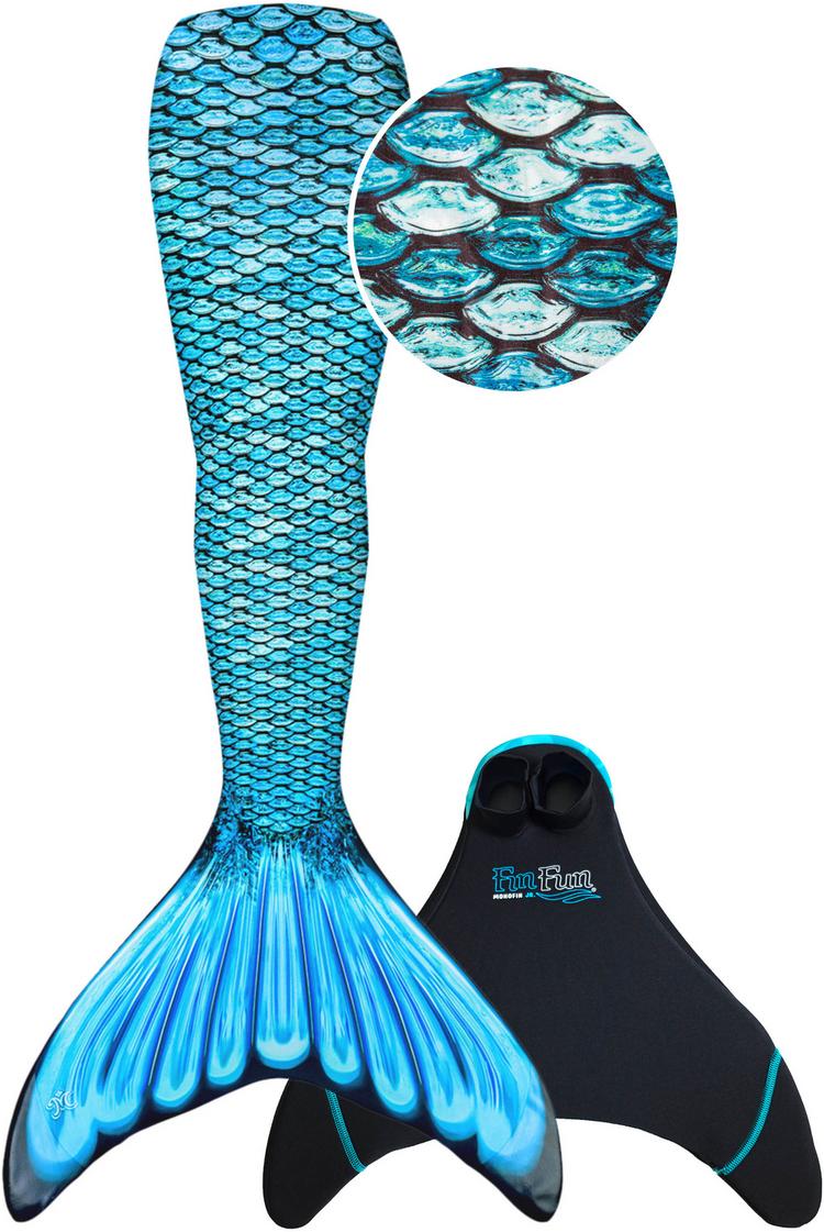 Fin Fun Fin Fun Mermaidens Original Flossen M&auml;dchen - tidal teal - 0 | SportScheck