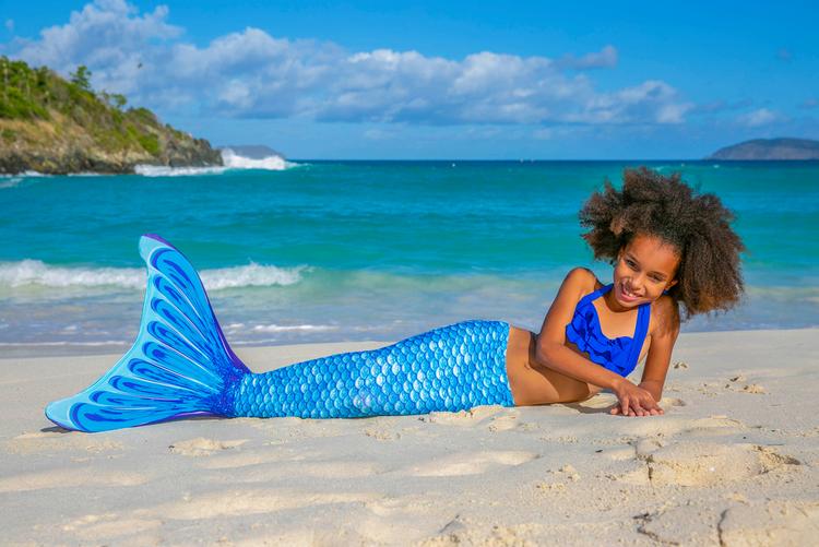 Fin Fun Fin Fun Mermaidens Flossen M&auml;dchen - blue - 0 | SportScheck