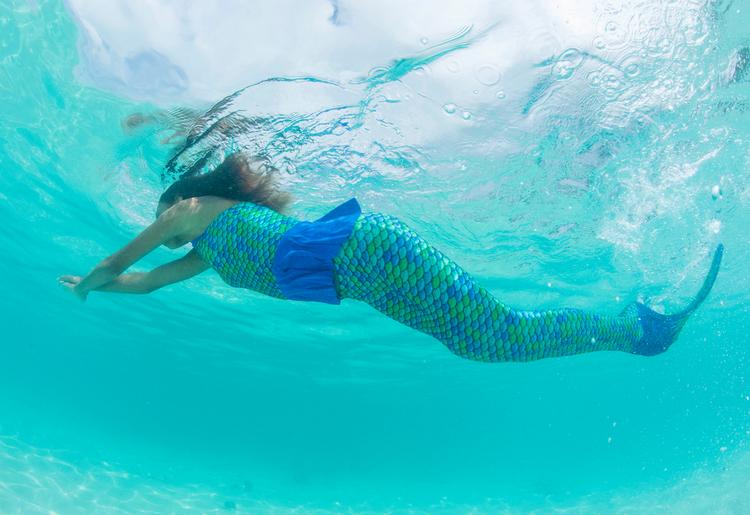 Fin Fun Fin Fun Mermaidens Original Flossen M&auml;dchen - aussie green - 1 | SportScheck