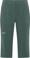 Jack Wolfskin HIKEOUT Caprihose Damen - sago palm