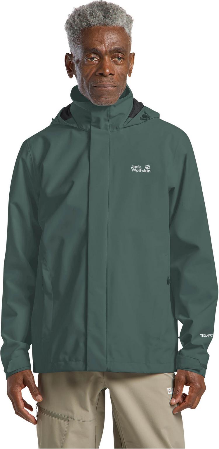 Jack Wolfskin Jack Wolfskin TRAILTIME 2L Regenjacke Herren - sago palm - 0 | SportScheck