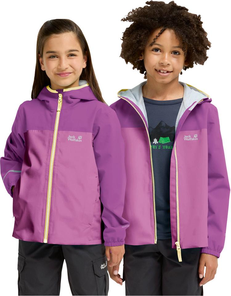 Jack Wolfskin Jack Wolfskin ADVENTURETRIBE 2L Regenjacke Kinder - foxglove - 0 | SportScheck