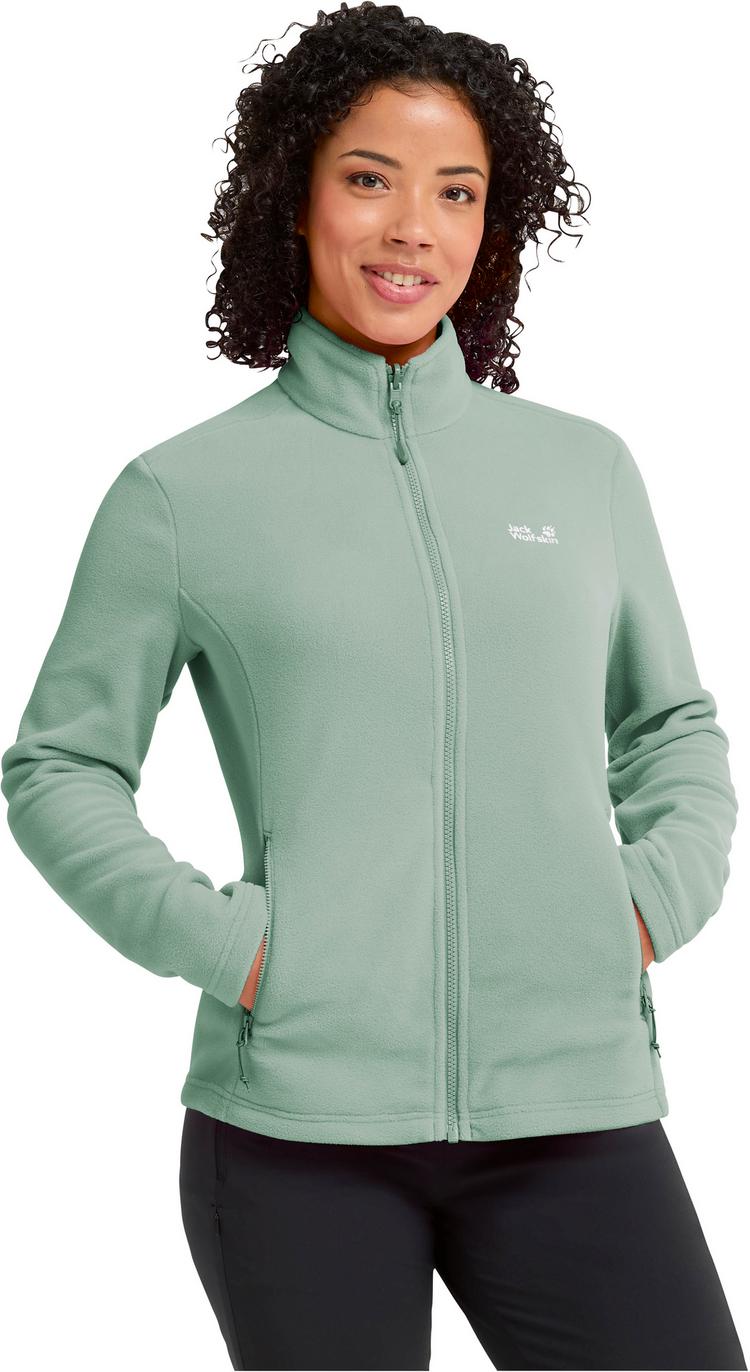 Jack Wolfskin Jack Wolfskin TAUNUS Fleecejacke Damen - green zinnia - 0 | SportScheck