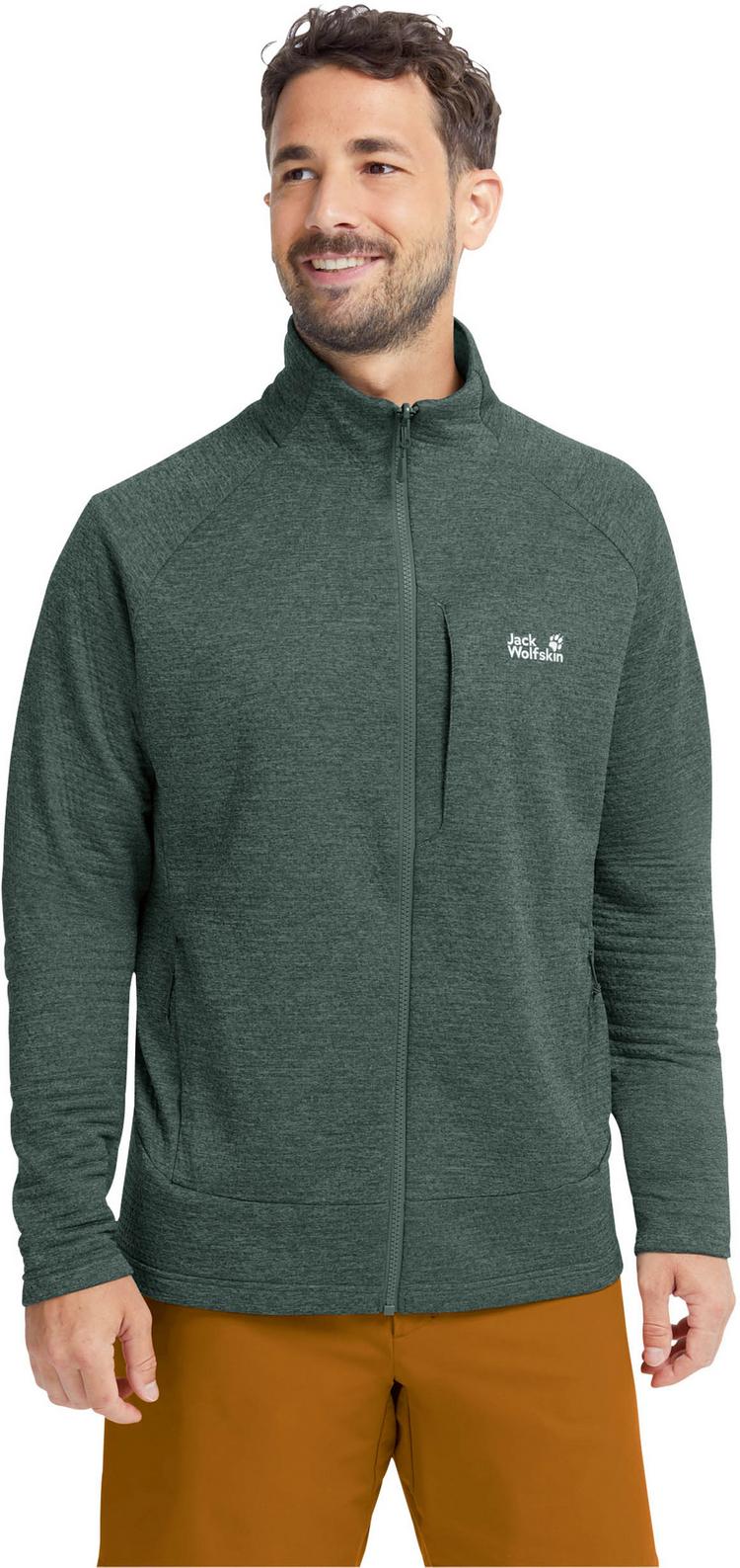 Jack Wolfskin Jack Wolfskin ANYTRAIL Fleecejacke Herren - sago palm - 0 | SportScheck