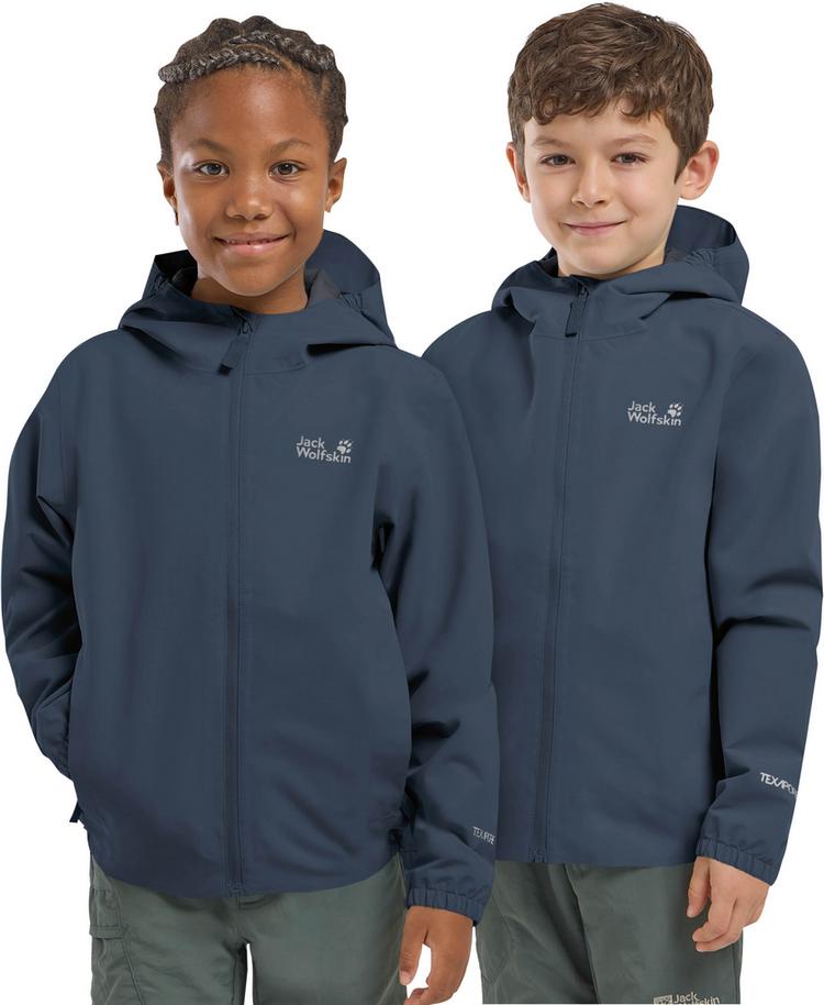 Jack Wolfskin Jack Wolfskin FLAZE Regenjacke Kinder - midnight sky - 0 | SportScheck