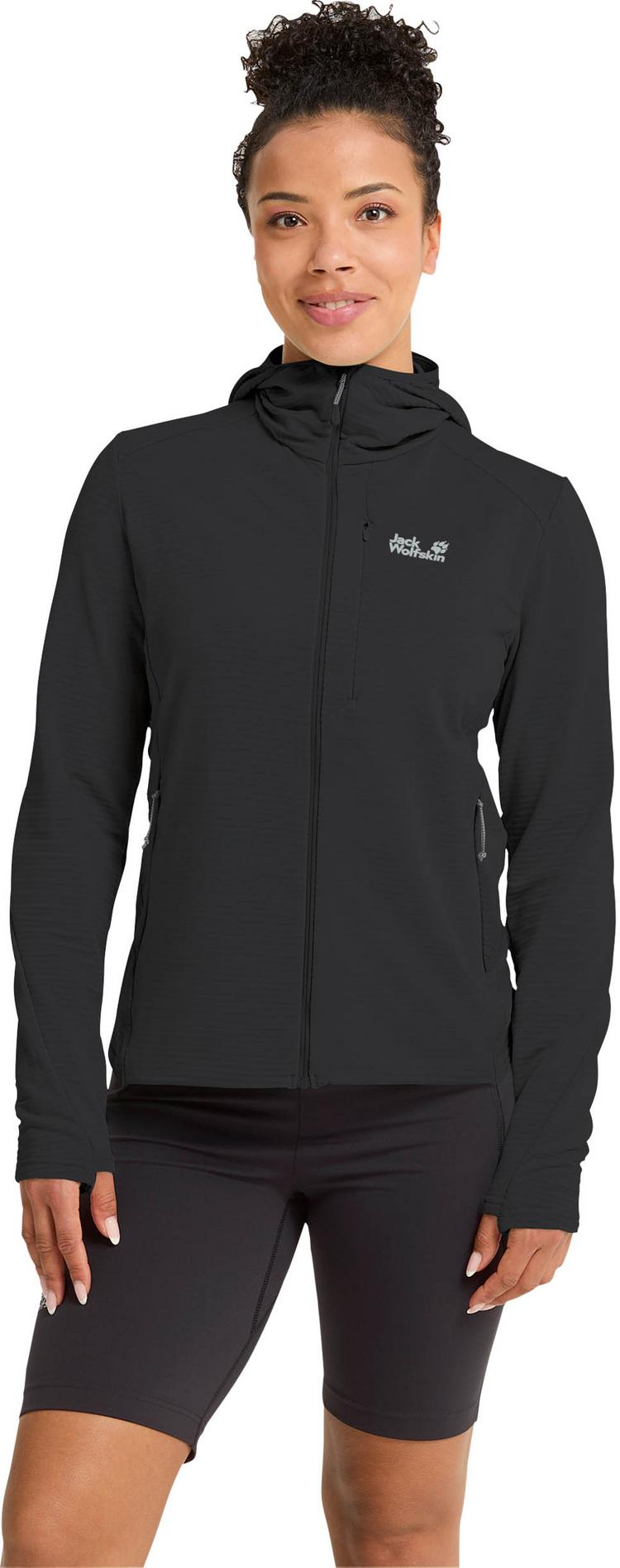 Jack Wolfskin Jack Wolfskin LITESTRIDE Fleecejacke Damen - black - 0 | SportScheck