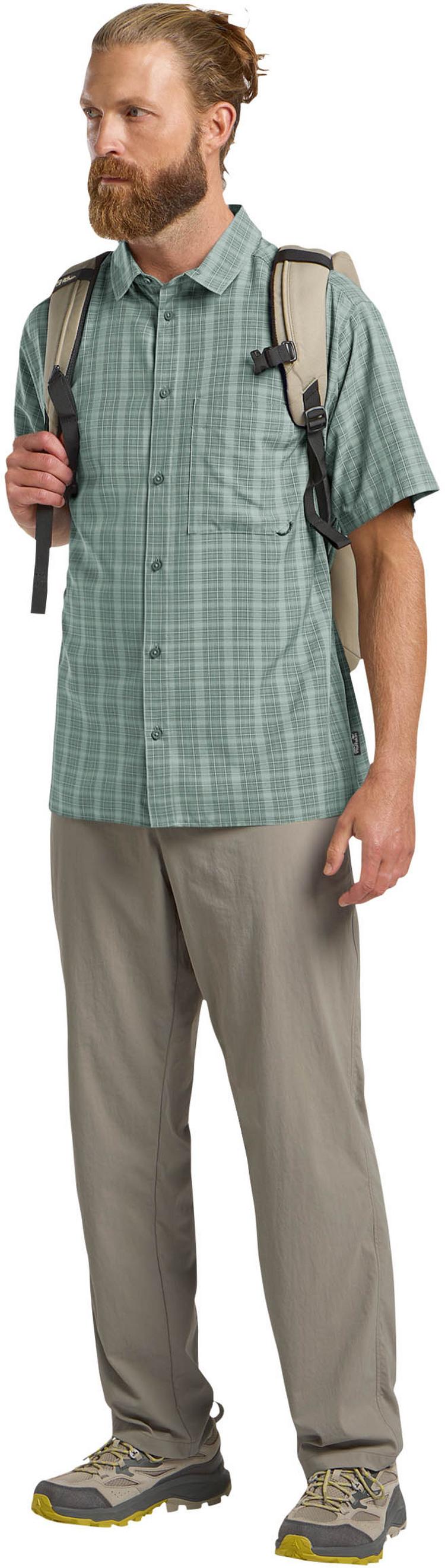 Jack Wolfskin Jack Wolfskin MESETA Funktionshemd Herren - check sago palm - 2 | SportScheck