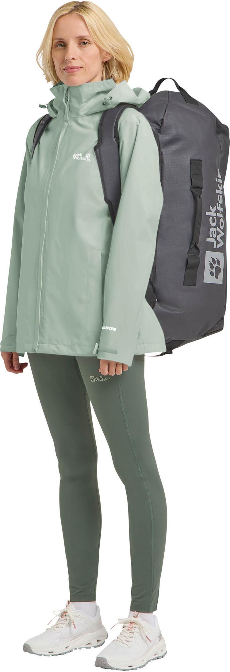 Jack Wolfskin Jack Wolfskin TRAILTIME 2L Regenjacke Damen - green zinnia - 2 | SportScheck