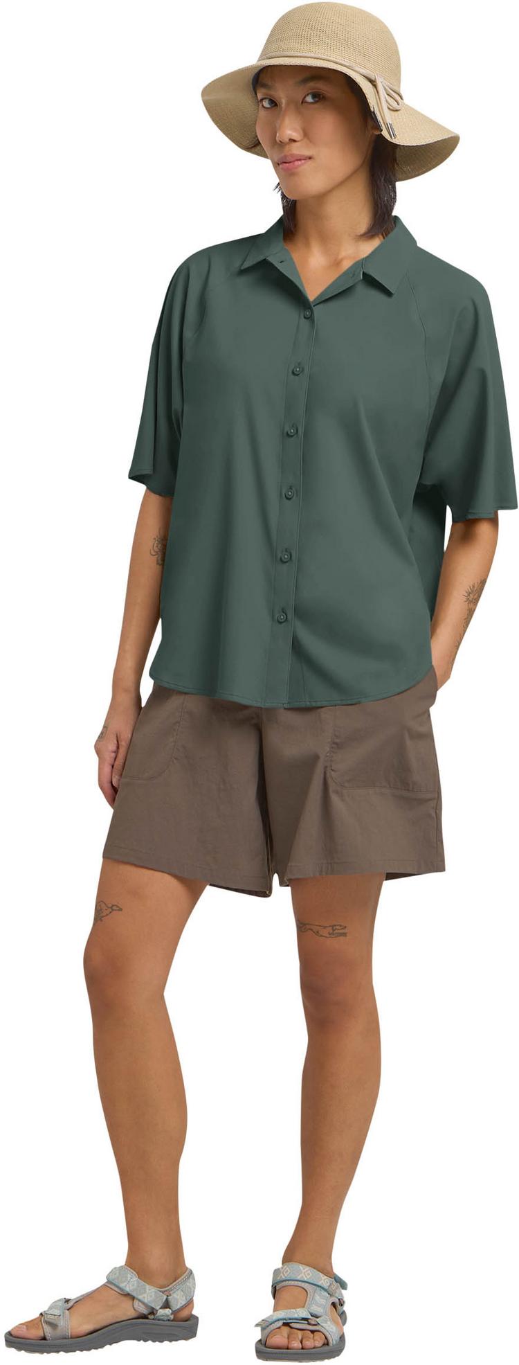 Jack Wolfskin Jack Wolfskin SIERRA QUEST Funktionsbluse Damen - sago palm - 2 | SportScheck