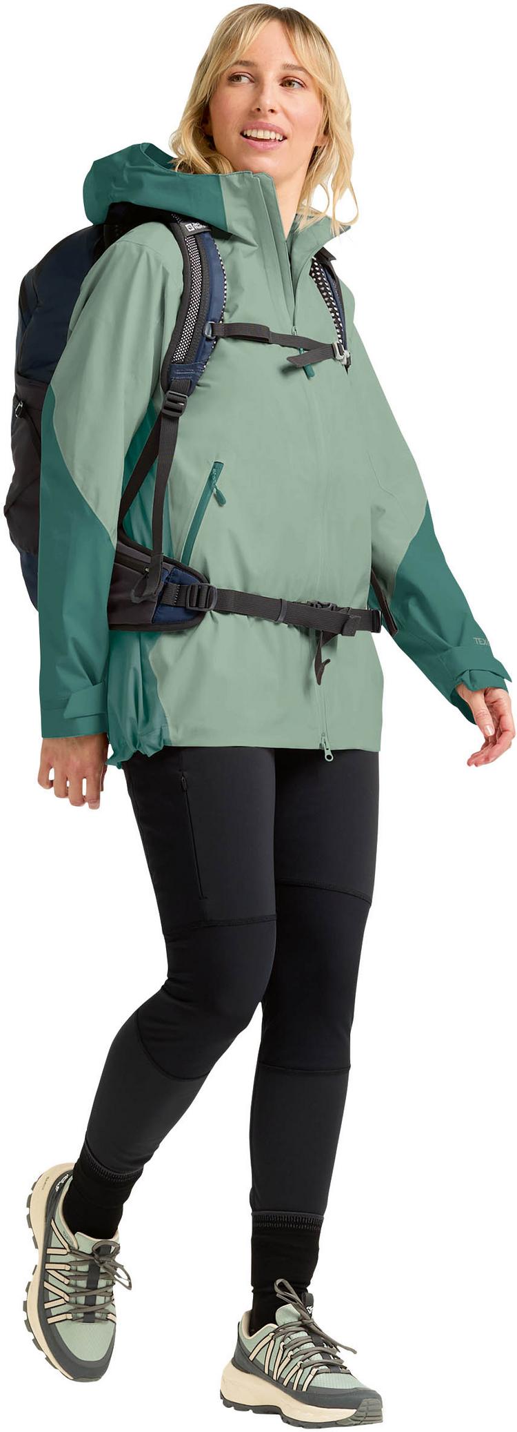 Jack Wolfskin Jack Wolfskin UNBOUND ADVENTURE 2L Regenjacke Damen - green zinnia - 2 | SportScheck