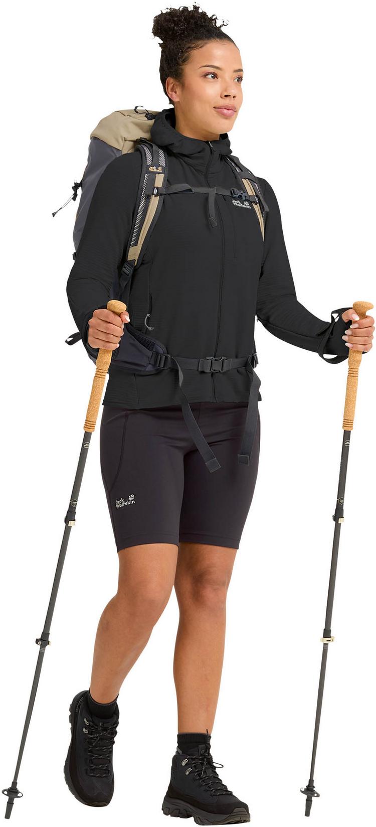 Jack Wolfskin Jack Wolfskin LITESTRIDE Fleecejacke Damen - black - 2 | SportScheck