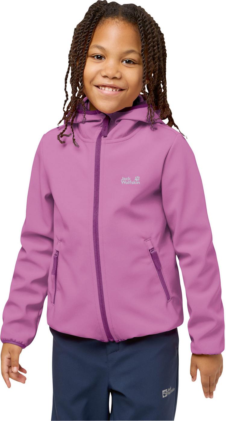 Jack Wolfskin Jack Wolfskin FOURWINDS Softshelljacke Kinder - foxglove - 2 | SportScheck