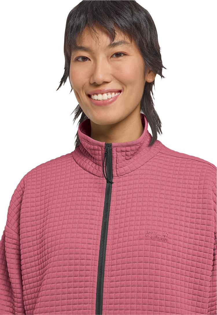 Jack Wolfskin Jack Wolfskin MOGARI Fleecejacke Damen - evening rose - 3 | SportScheck