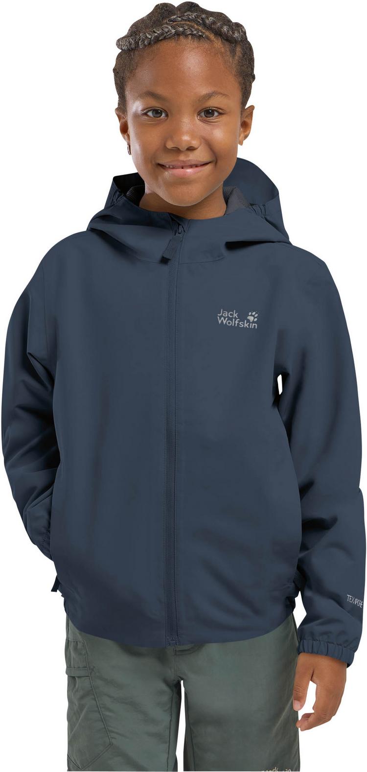 Jack Wolfskin Jack Wolfskin FLAZE Regenjacke Kinder - midnight sky - 3 | SportScheck