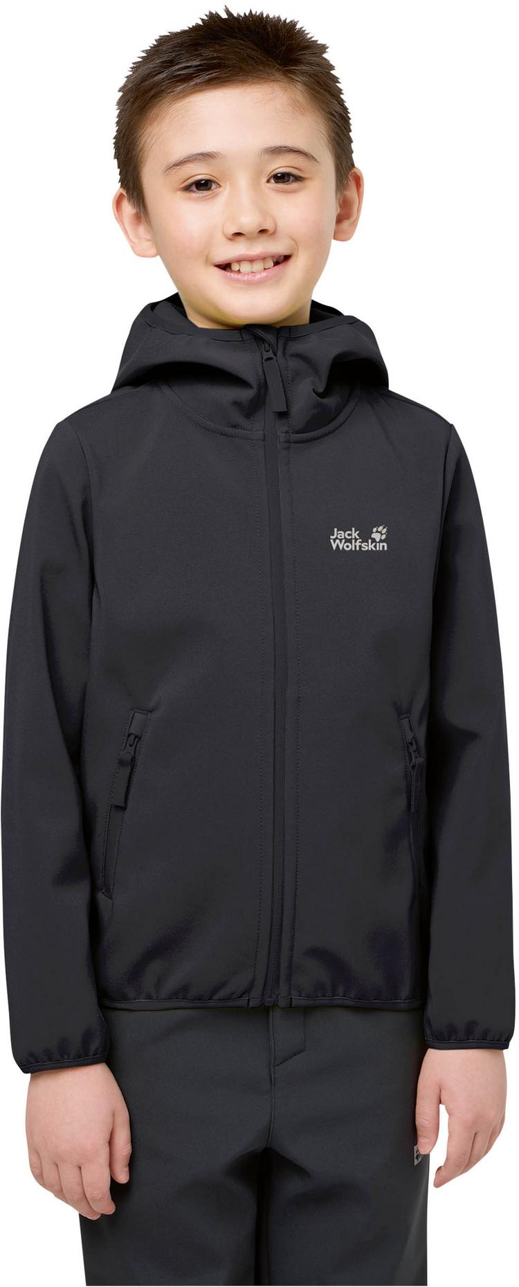 Jack Wolfskin Jack Wolfskin FOURWINDS Softshelljacke Kinder - black - 3 | SportScheck