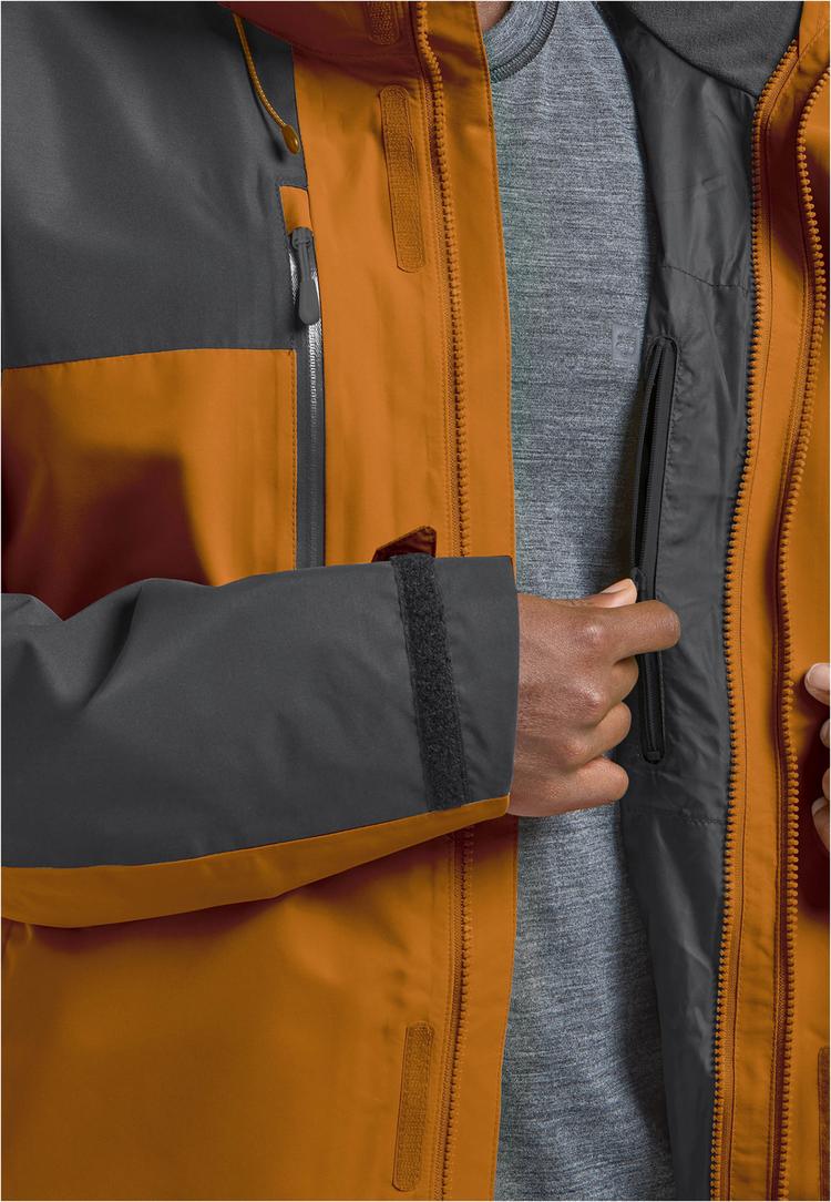 Jack Wolfskin Jack Wolfskin JASPER 2L Hardshelljacke Herren - autumn leaves - 5 | SportScheck