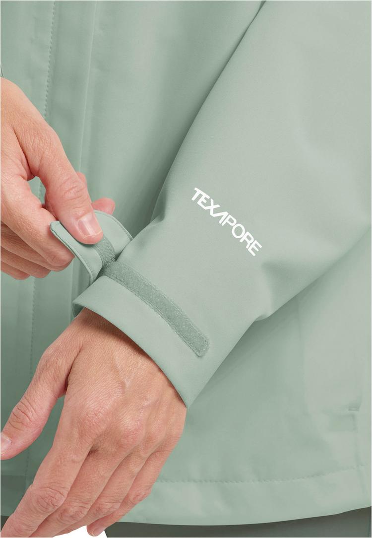 Jack Wolfskin Jack Wolfskin TRAILTIME 2L Regenjacke Damen - green zinnia - 5 | SportScheck