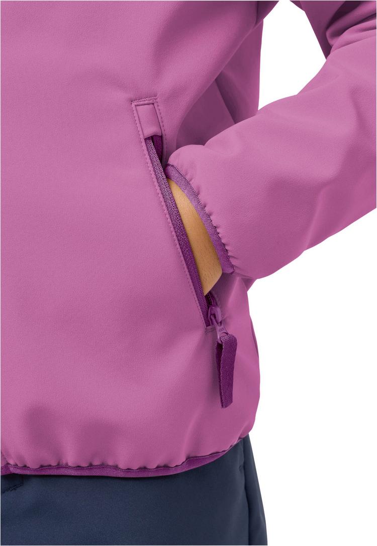 Jack Wolfskin Jack Wolfskin FOURWINDS Softshelljacke Kinder - foxglove - 5 | SportScheck