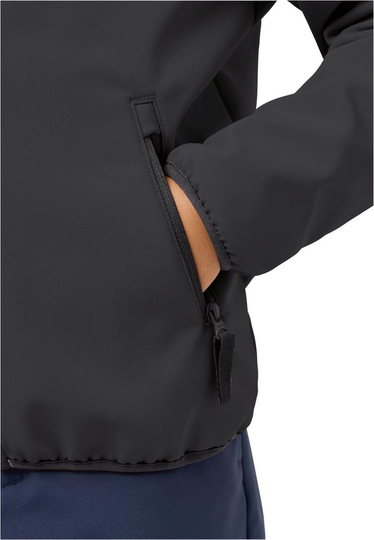 Jack Wolfskin Jack Wolfskin FOURWINDS Softshelljacke Kinder - black - 6 | SportScheck