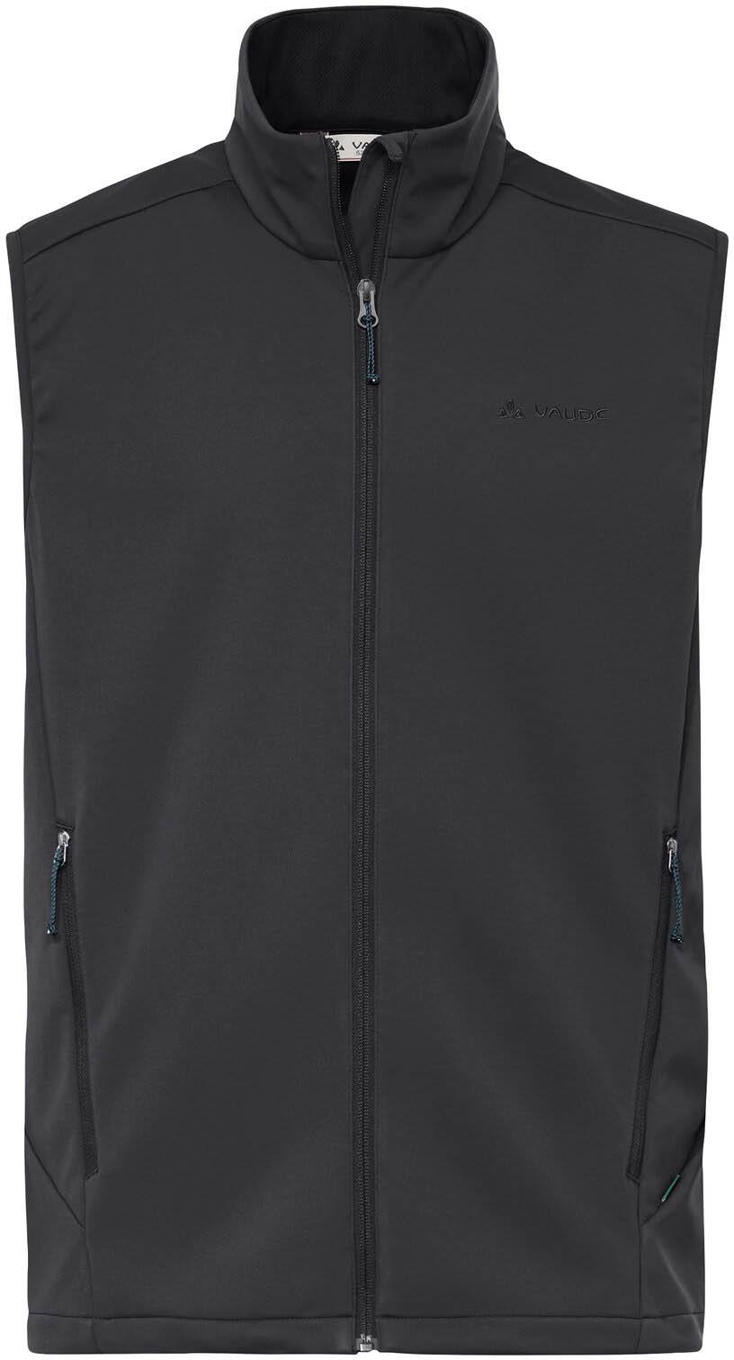 Vaude Softshell Weste Everhike Stehkragen Schwarz